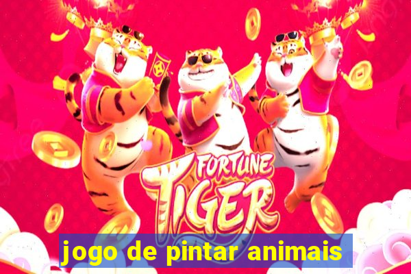 jogo de pintar animais